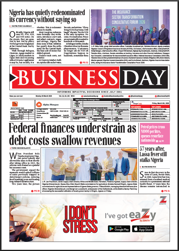 BusinessDay 9th Mar 2026