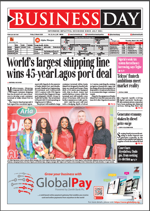 BusinessDay 13th Mar 2026